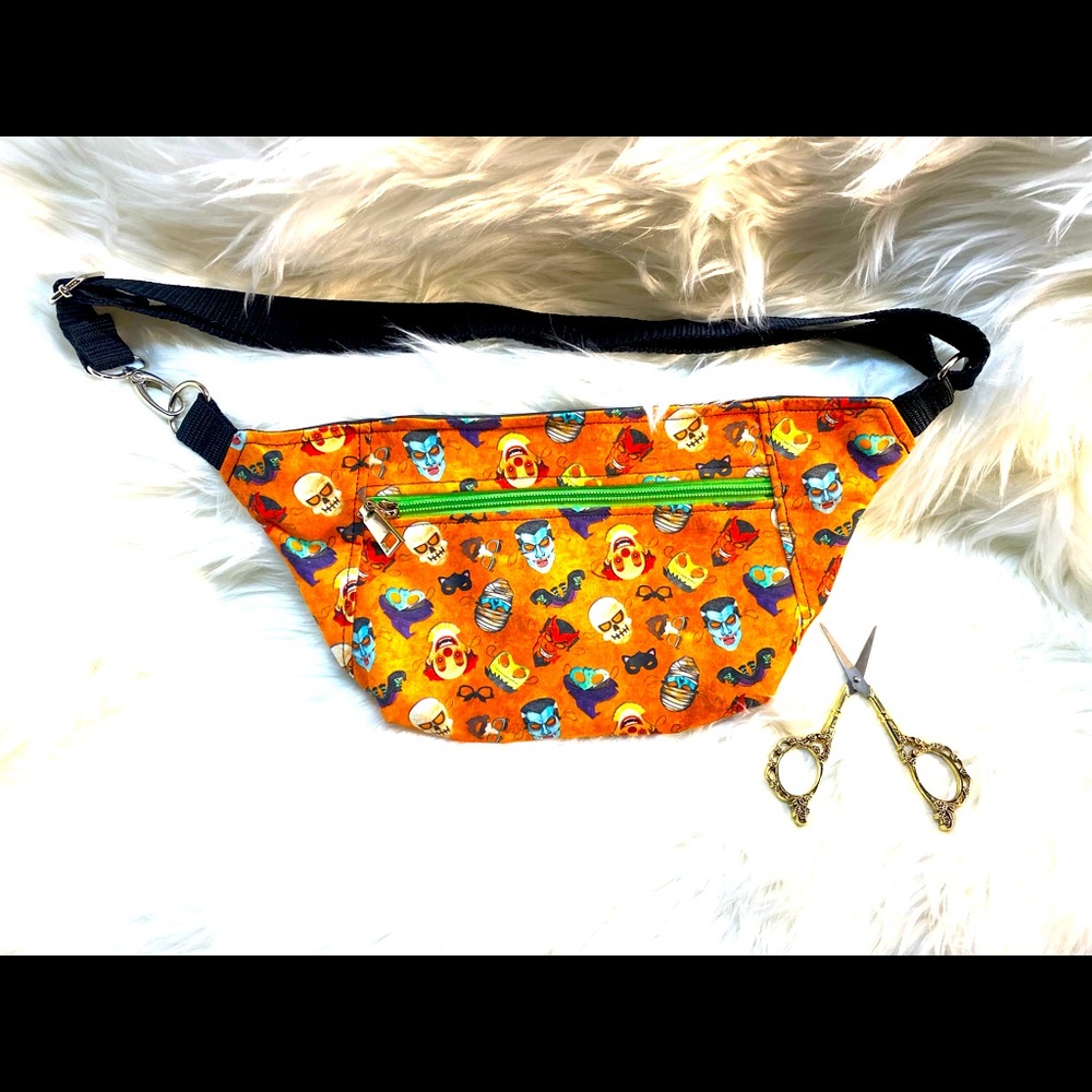 Halloween Fanny pack/Hip bag/Crossbody bag/Bum bag